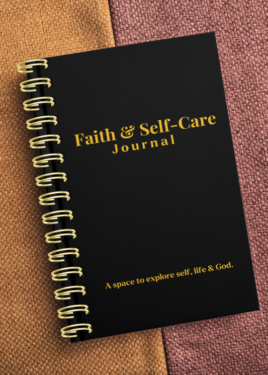 THE FAITH & SELF-CARE JOURNAL (BLACK EDITION)
