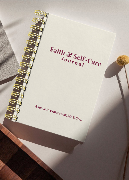 THE FAITH & SELF-CARE JOURNAL - (CREAM EDITION)